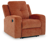 Danum Spice Chenille Recliner