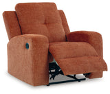 Danum Spice Chenille Recliner