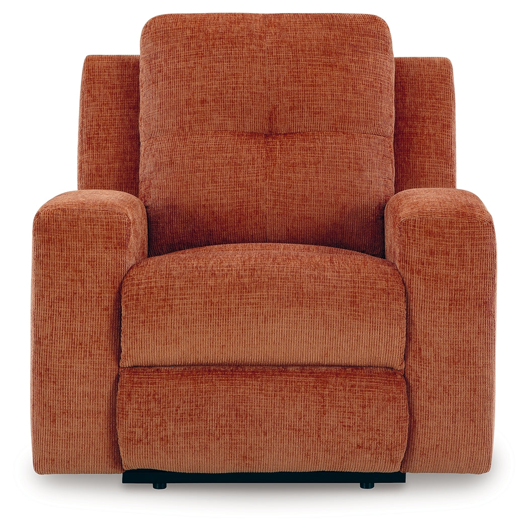 Danum Spice Chenille Recliner