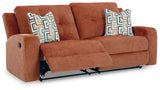 Danum Spice Chenille Reclining Sofa