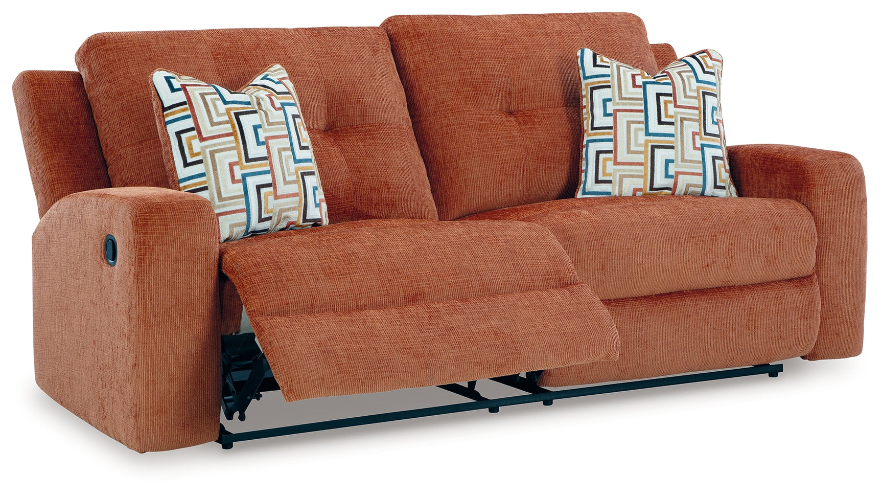 Danum Spice Chenille Reclining Sofa