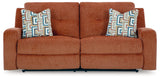 Danum Spice Chenille Reclining Sofa