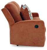 Danum Spice Chenille Reclining Sofa