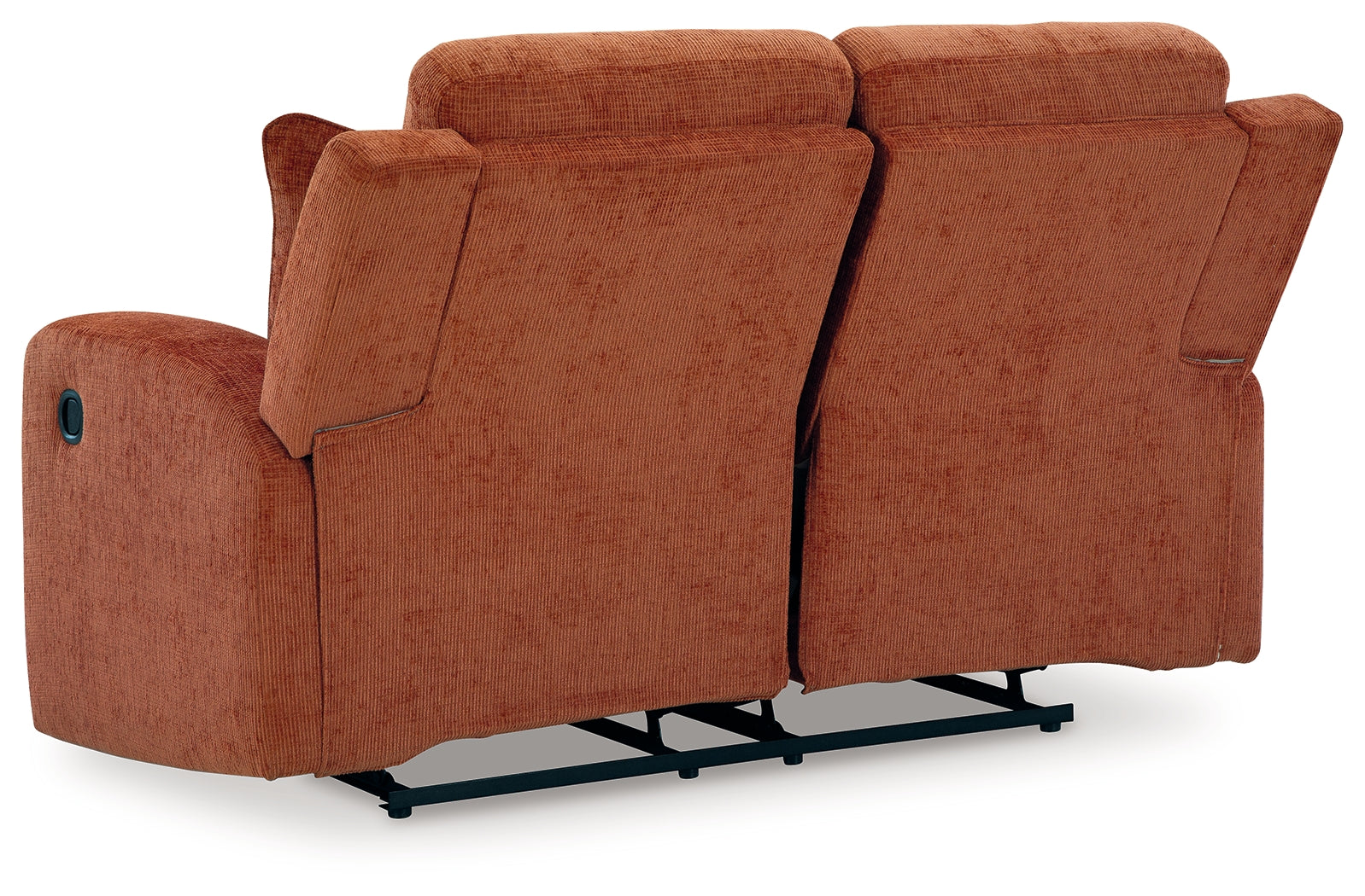 Danum Spice Chenille Reclining Loveseat