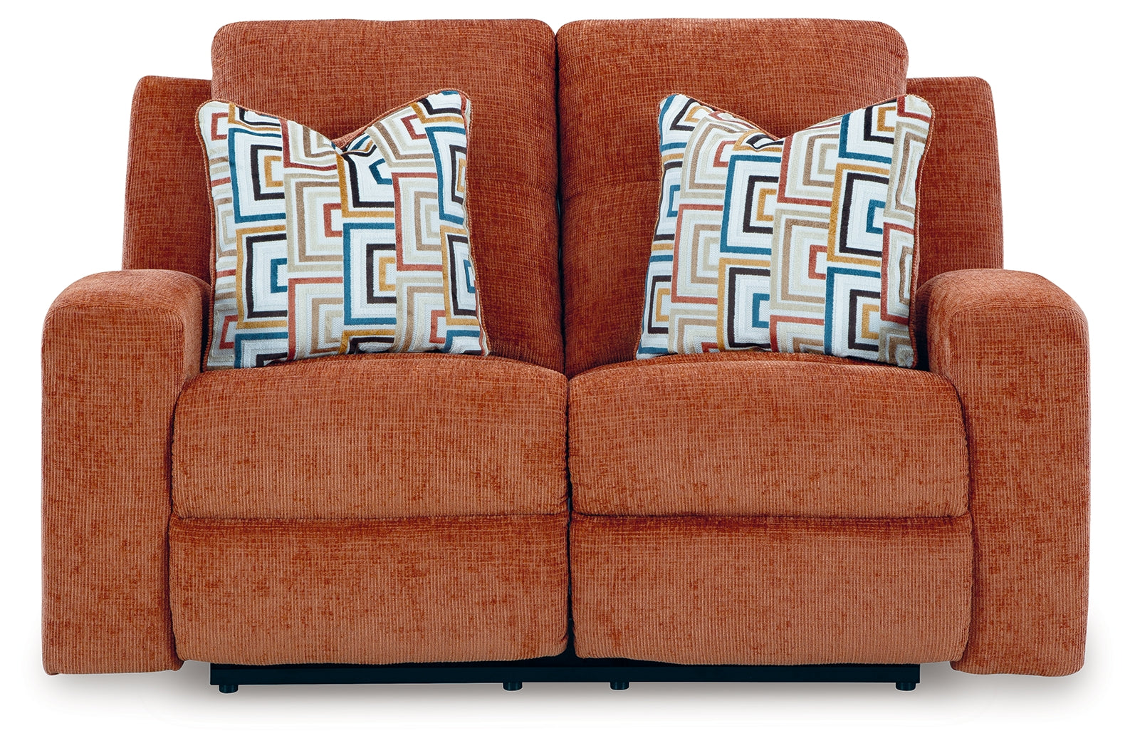 Danum Spice Chenille Reclining Loveseat