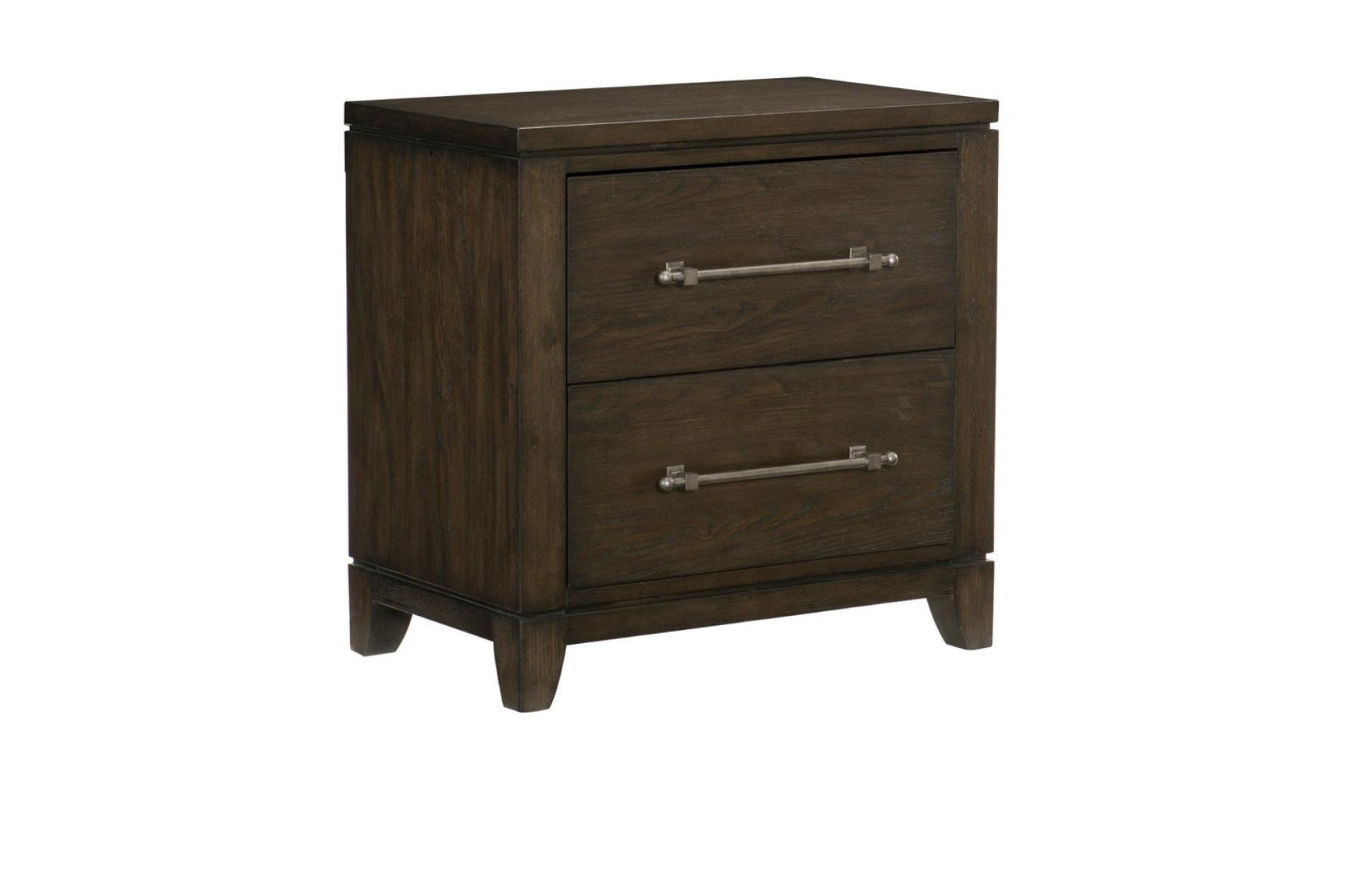 Griggs Dark Brown Panel Bedroom Set bed side view