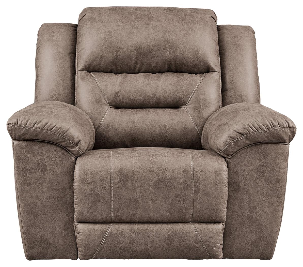 Side angle of recliner