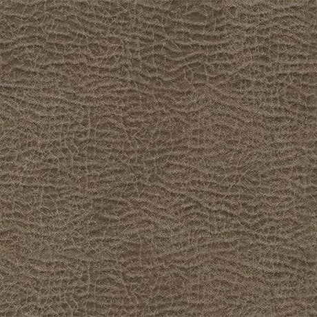 Swatch showing chocolate faux leather upholstery material