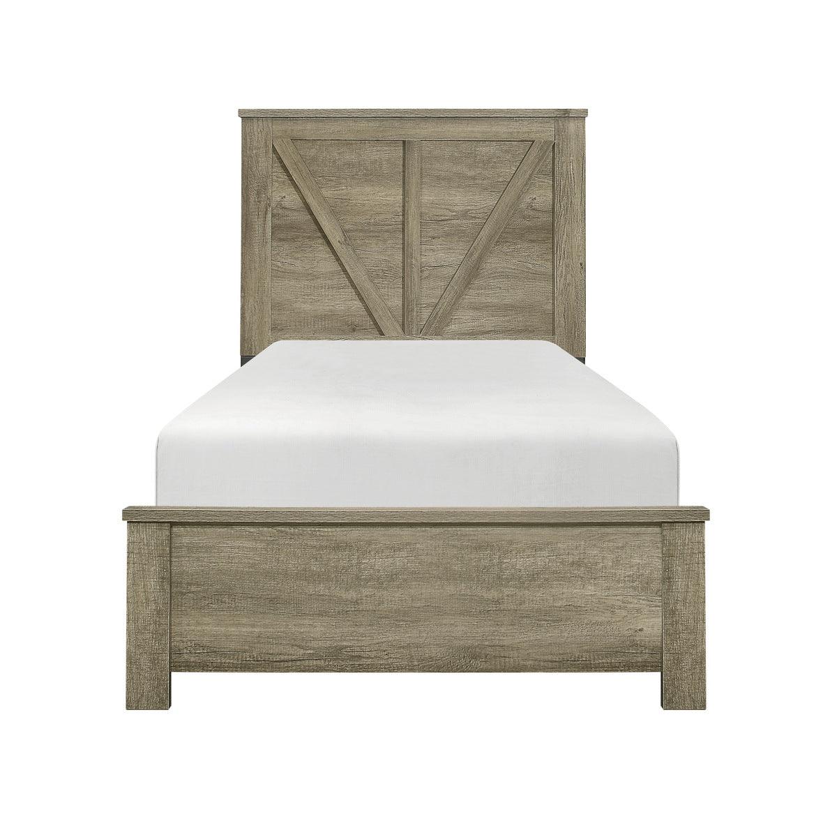 Nightstand with storage drawer and shelf in Avenue collection