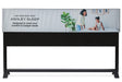 StoreDisplay Black King Metal Bedding Display Fixture — front view