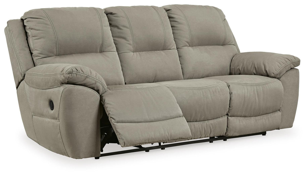 Next-Gen Putty Gaucho Sofa and Loveseat Set — angled view
