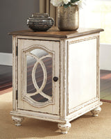 Realyn White/Brown Coffee Table with 2 End Tables — product image 6