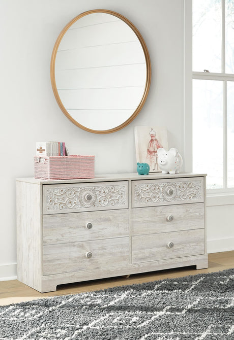 Paxberry Whitewash Dresser — product image 6