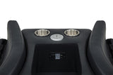 Madden 3-piece Corduroy Upholstered Manual Theater Seating Black — product image 13