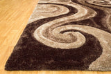 3D Coco 805 medium rug styled in room setting - Ella Furniture