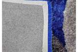 Angle showing rug edge and pattern