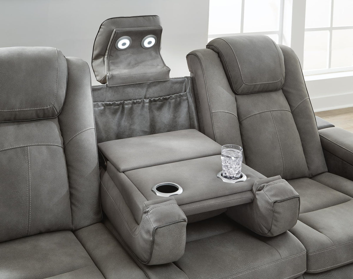 Next-Gen Slate DuraPella Sofa and Loveseat — detail view