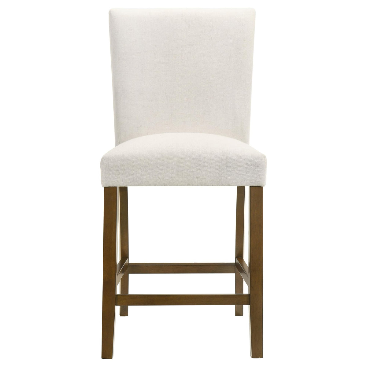 Paxton 5-Piece Round Glass Top Counter Height Dining Set Beige — product image 9