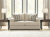 Lofwood Oatmeal Chenille Loveseat — product view