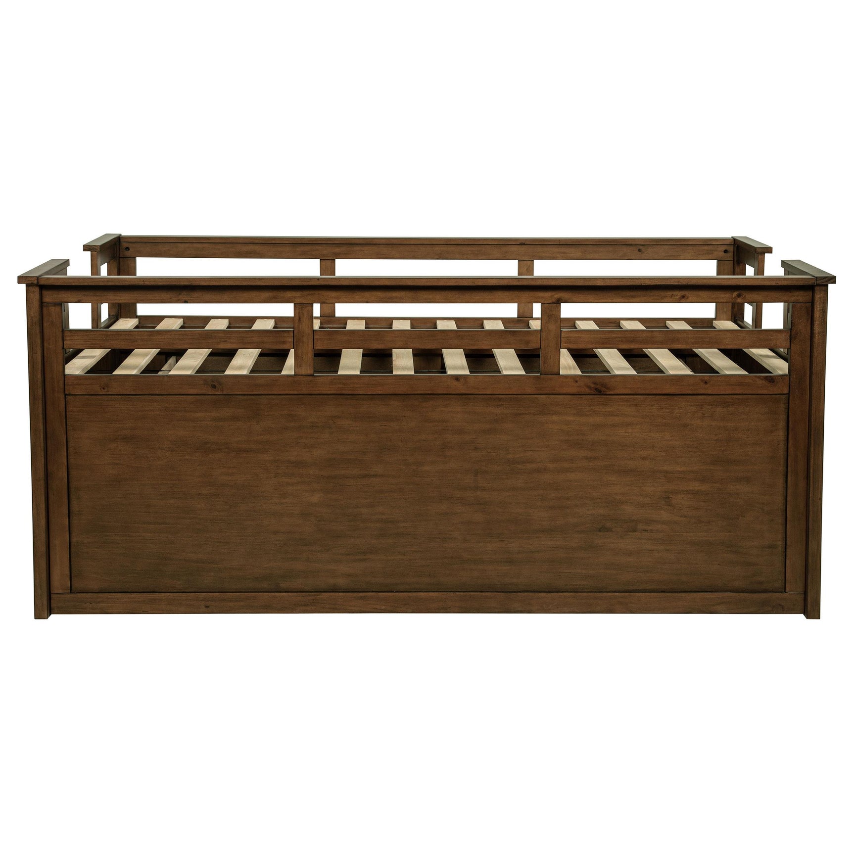 Bed assembled in a children’s room setting
