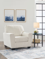 Cashton Snow Sofa, Loveseat, Chair and Ottoman
