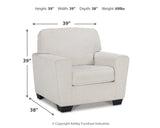 Cashton Snow Sofa, Loveseat, Chair and Ottoman
