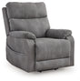 Next-Gen Durapella Slate Microfiber Power Lift Recliner main view