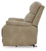 Next-Gen Durapella Sand Microfiber Power Lift Recliner alternate side view