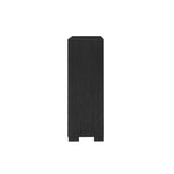 Bellante Black Bedroom Set with queen bed and bookcase storage headboard