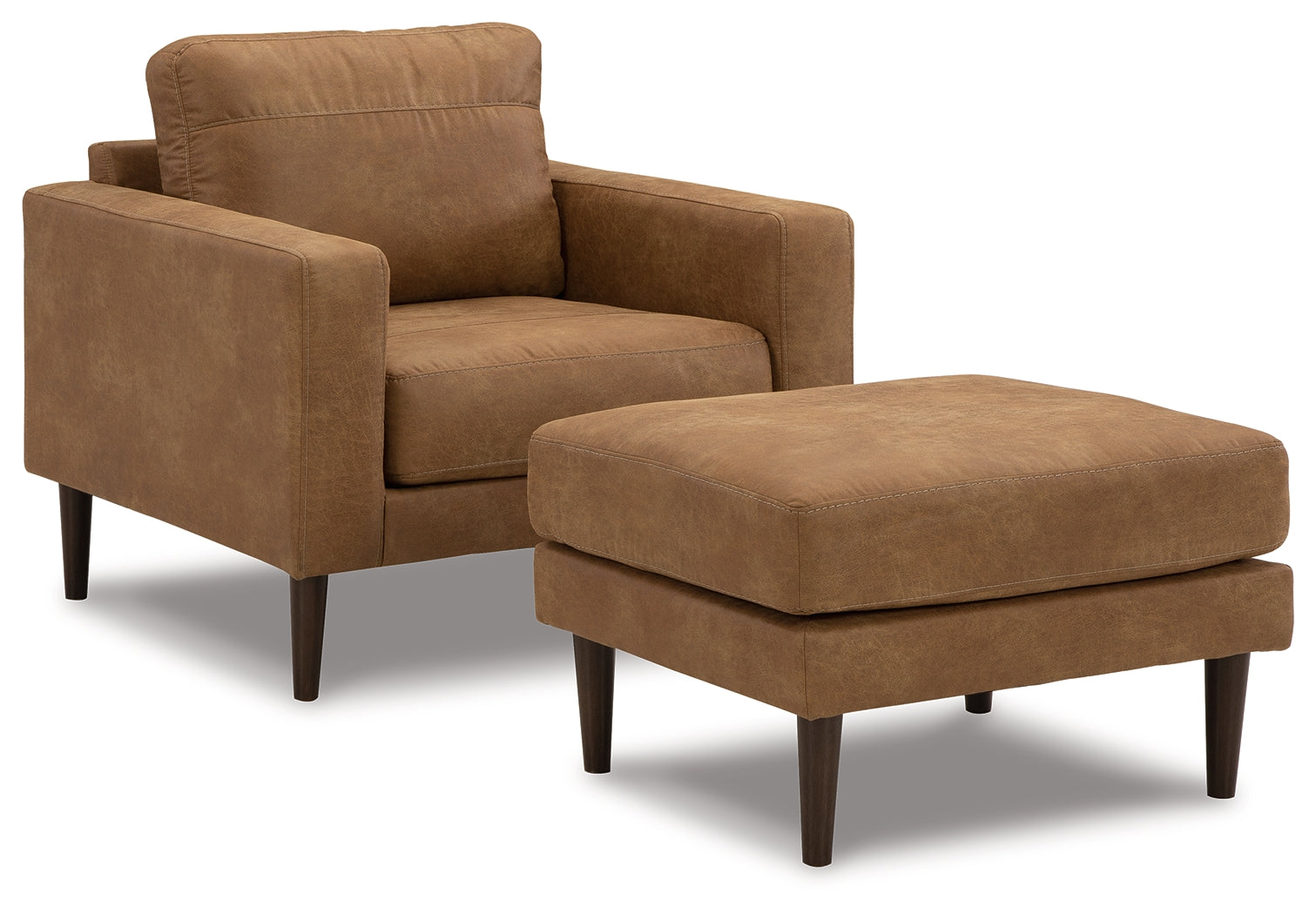 Telora Caramel Chair side view