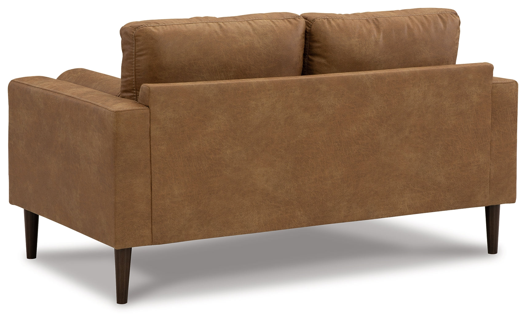 Telora Caramel Sofa, Loveseat, Chair and Ottoman 4-piece set front view