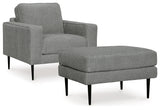 Hazela chair side angle