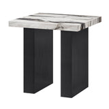 Vega 3-Piece Faux Marble Coffee Table Set view 4