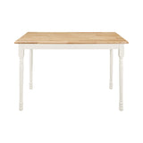 Detail of table and chair wood finish on G4147 dining set