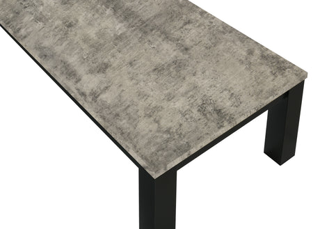 Theo Concrete Coffee Table side angle