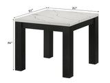 Detailed view of table legs on Ivy coffee table set
