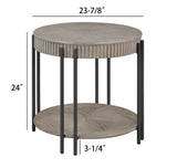 Providence End Table view 2