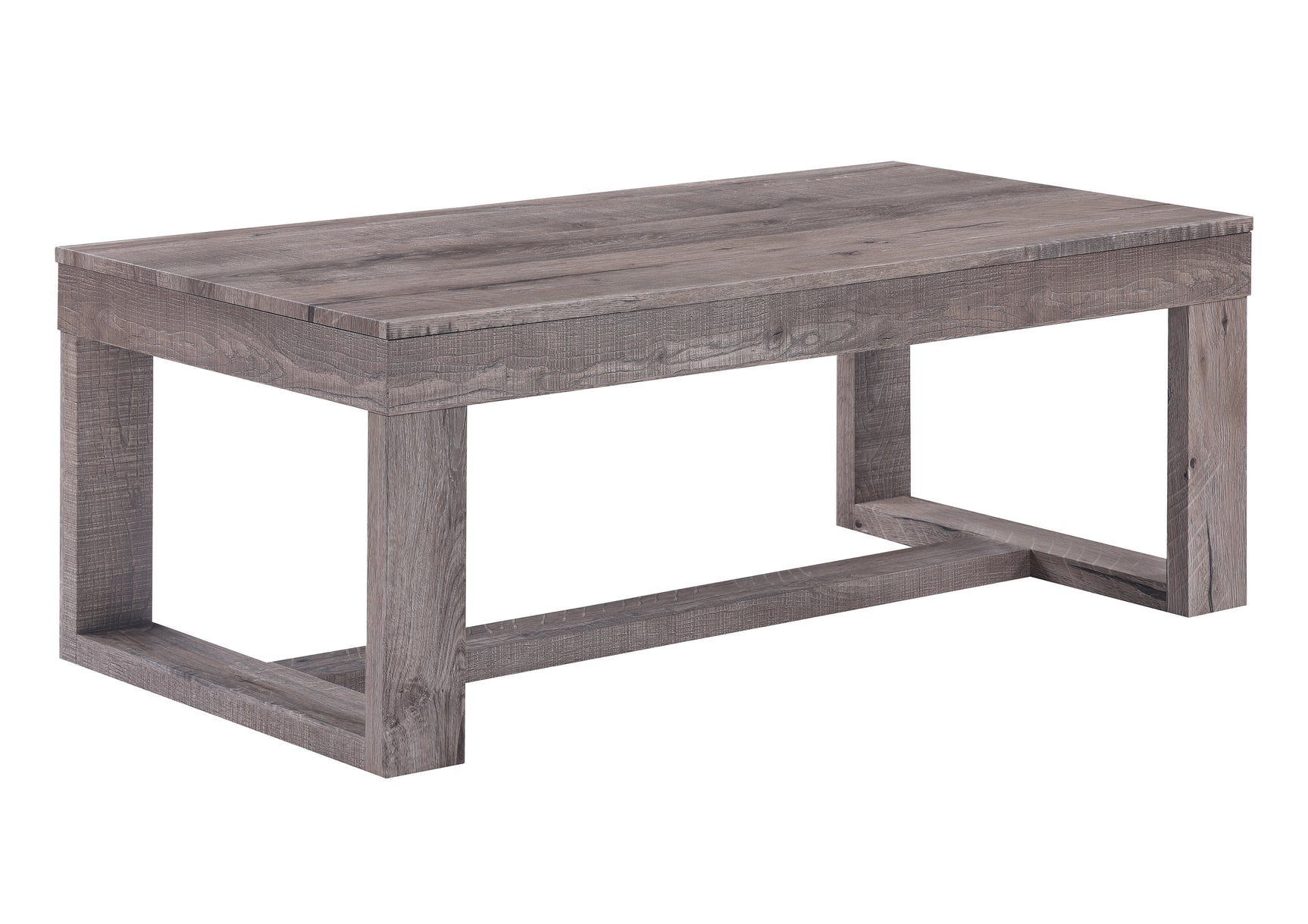 Knott Gray Coffee Table side angle