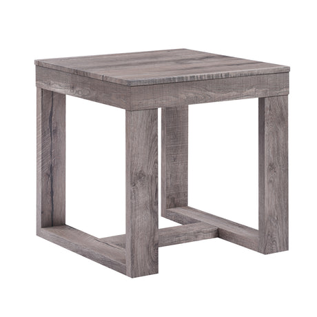Knott Gray End Table angle