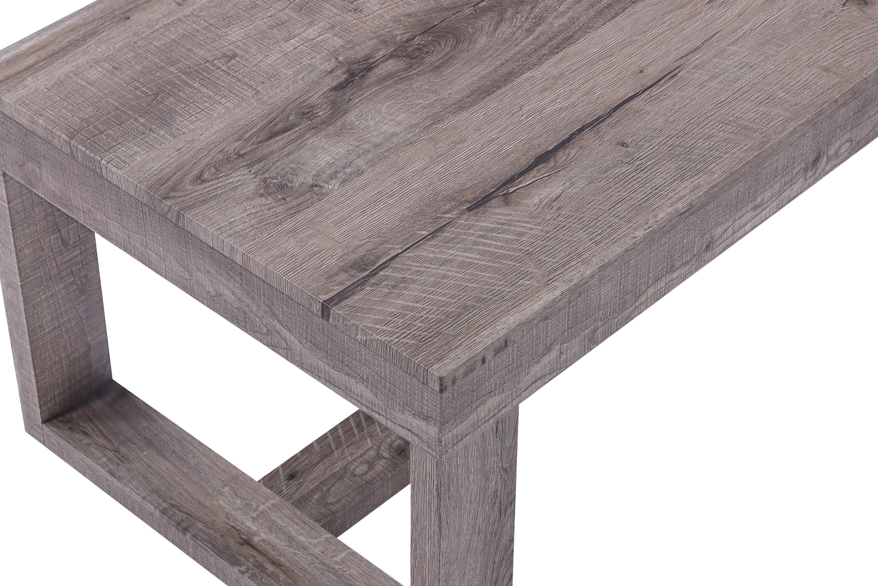 Knott Gray Coffee Table close-up angle