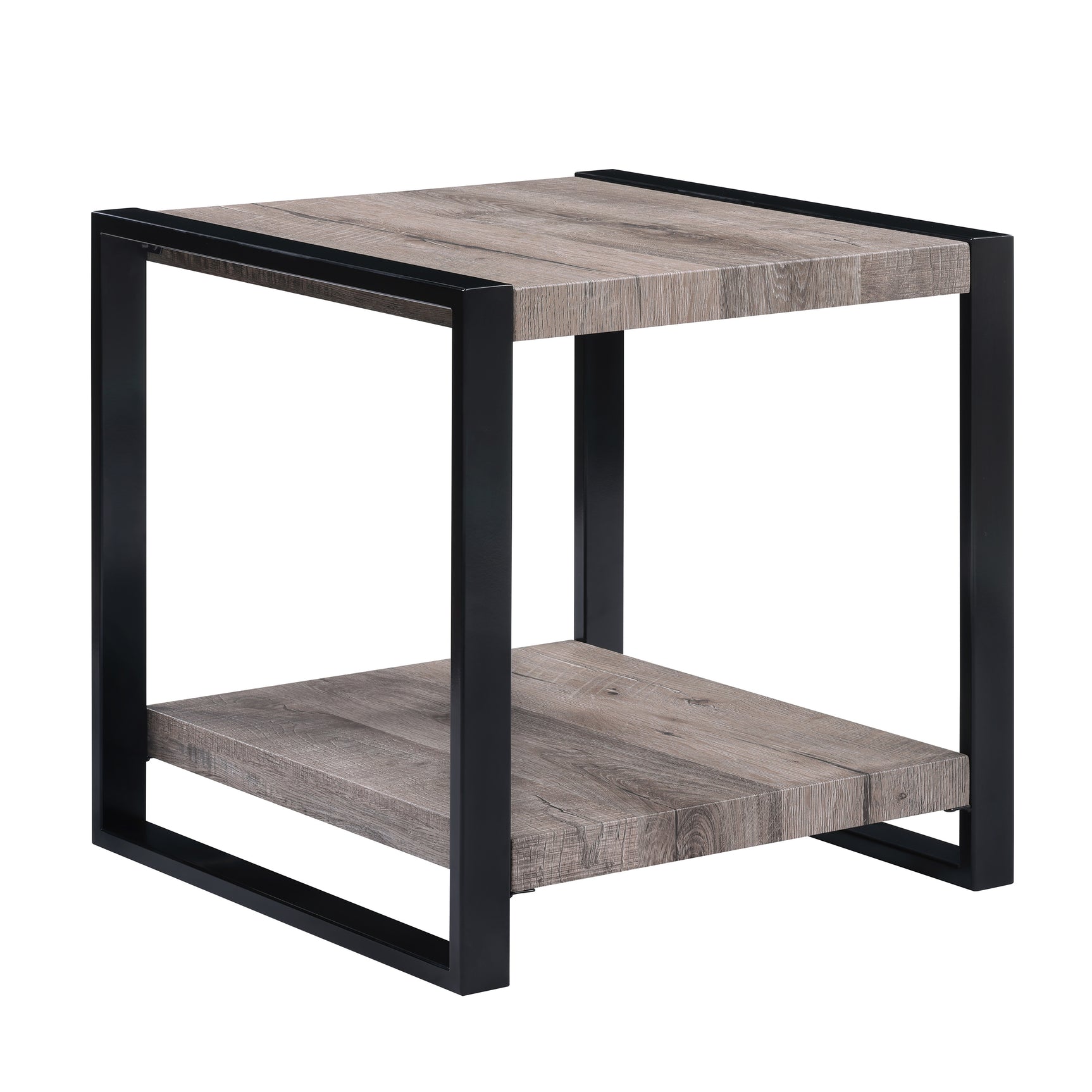 Mildred Gray End Table front view