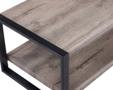 Mildred Gray Coffee Table front angle view