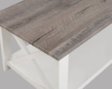 Close-up of table surface and finish
