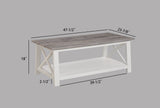 Thelma coffee tables grouped showing size difference