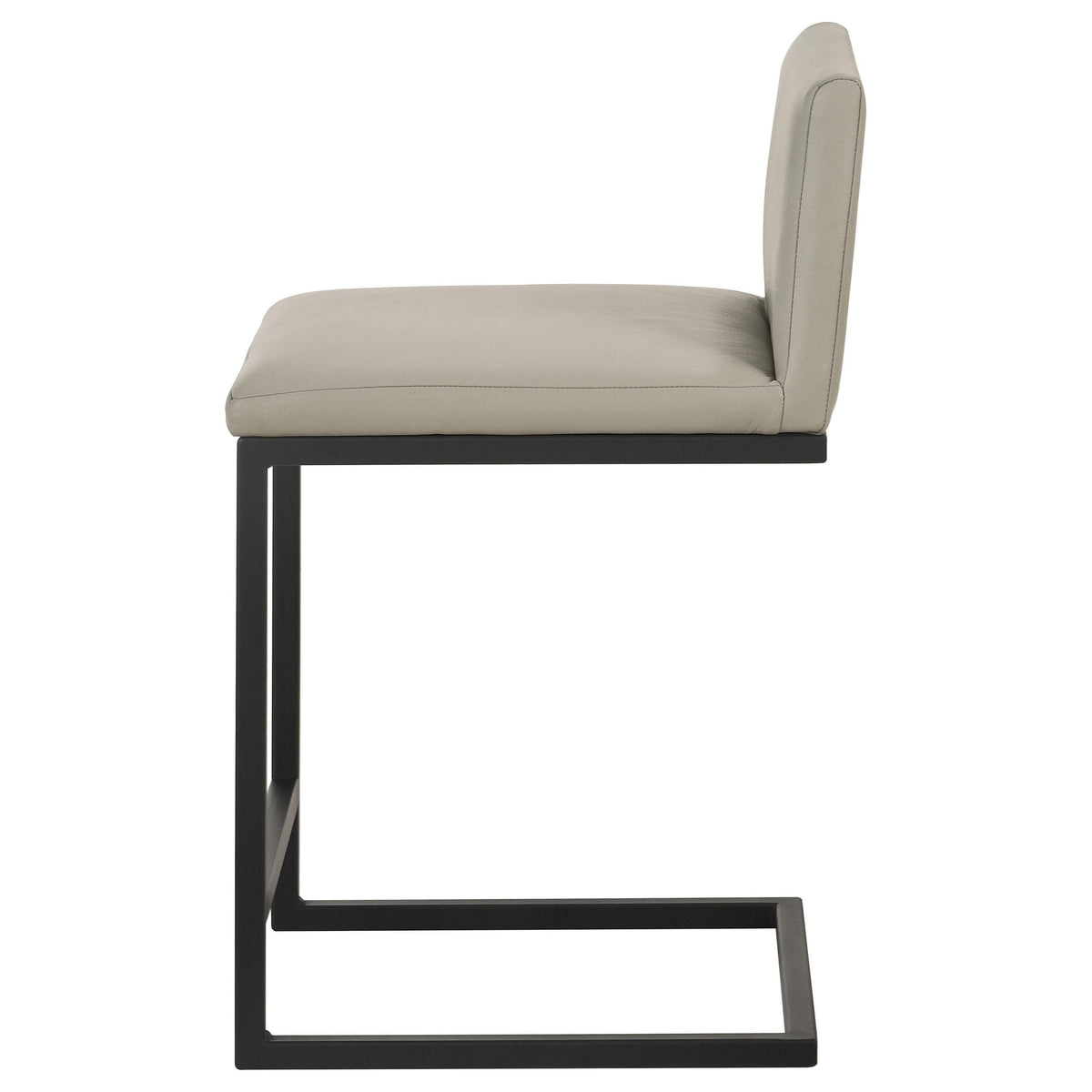 Vardon Genuine Leather Tan Counter Height Chair Set of 2 — product image 5