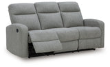 Gauntlet Sterling Chenille Reclining Sofa