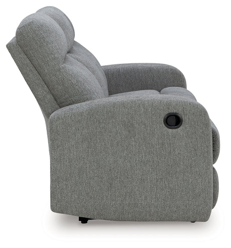 Gauntlet Reclining Sofa side view
