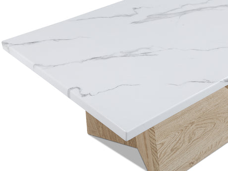 End tables from Adea white oak coffee table set