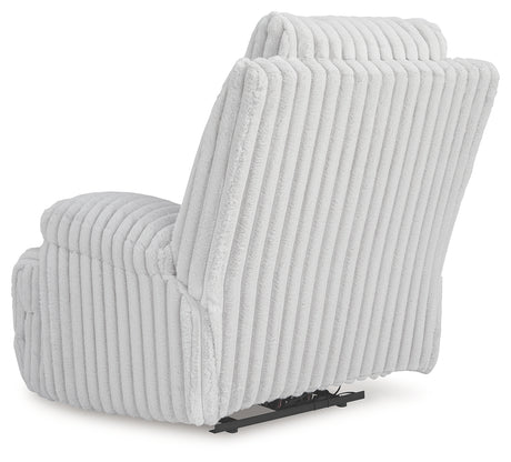 Side profile of Rhines Falls Alloy Power Recliner