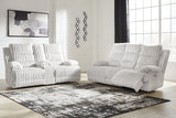 Close-up of Alloy Falls sofa corduroy upholstery